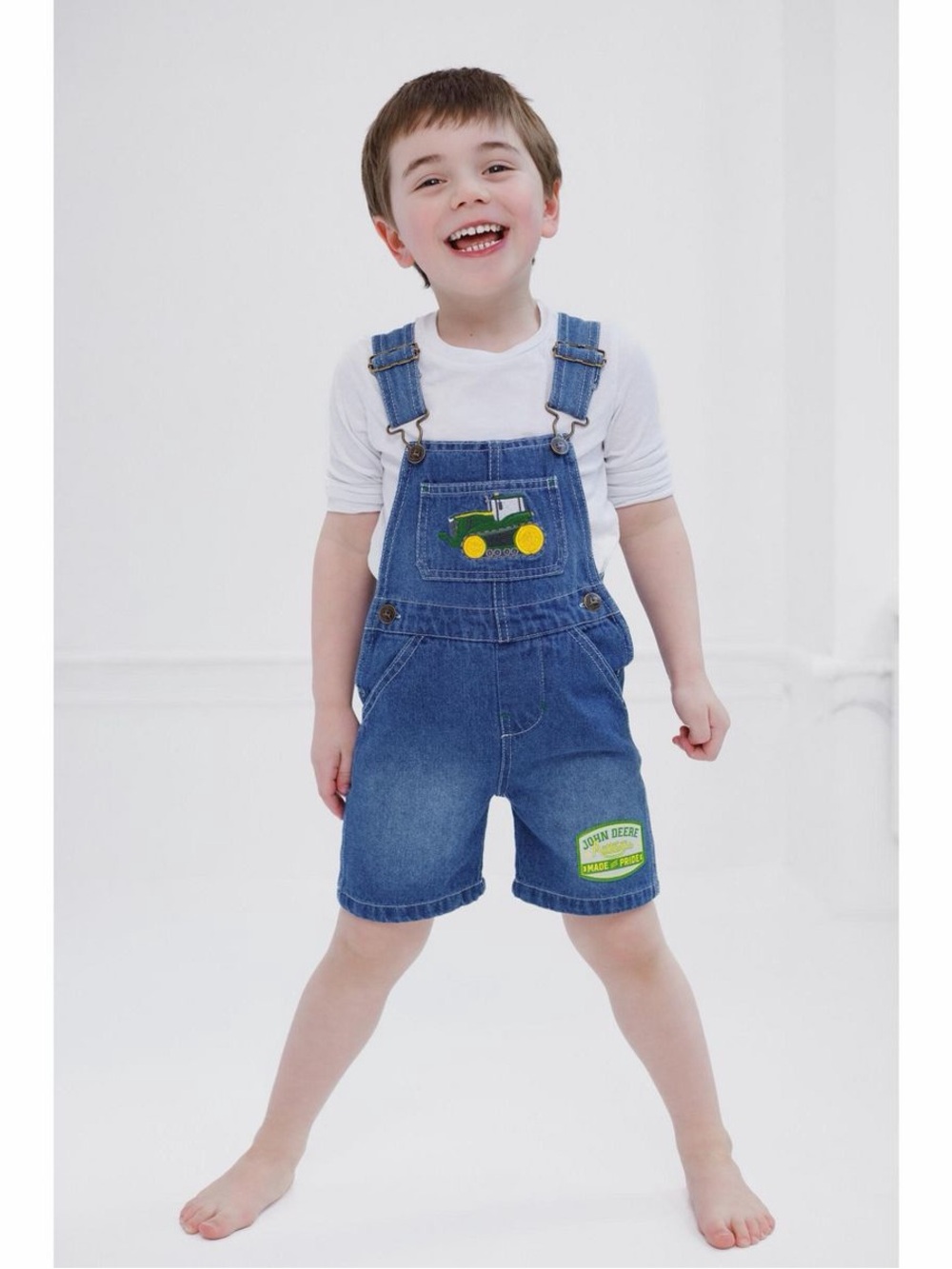 John Deere • Toddler Boys • Denim Short
Overalls • 4T